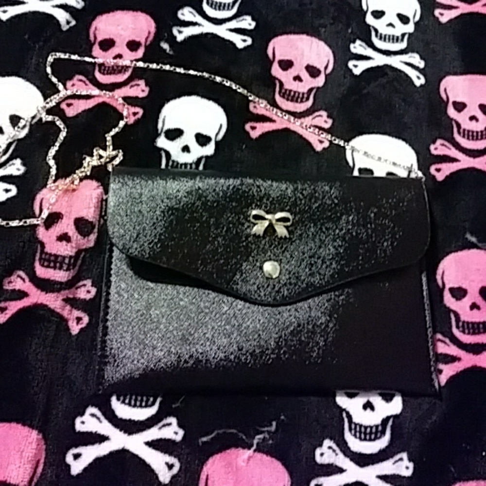 Brand new black over shoulder bag